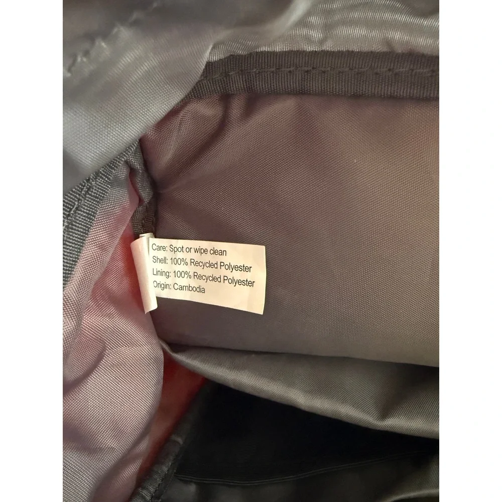 Open Story Burnt Orange Recycled Polyester Rucksack Backpack Laptop Sleeve Bag